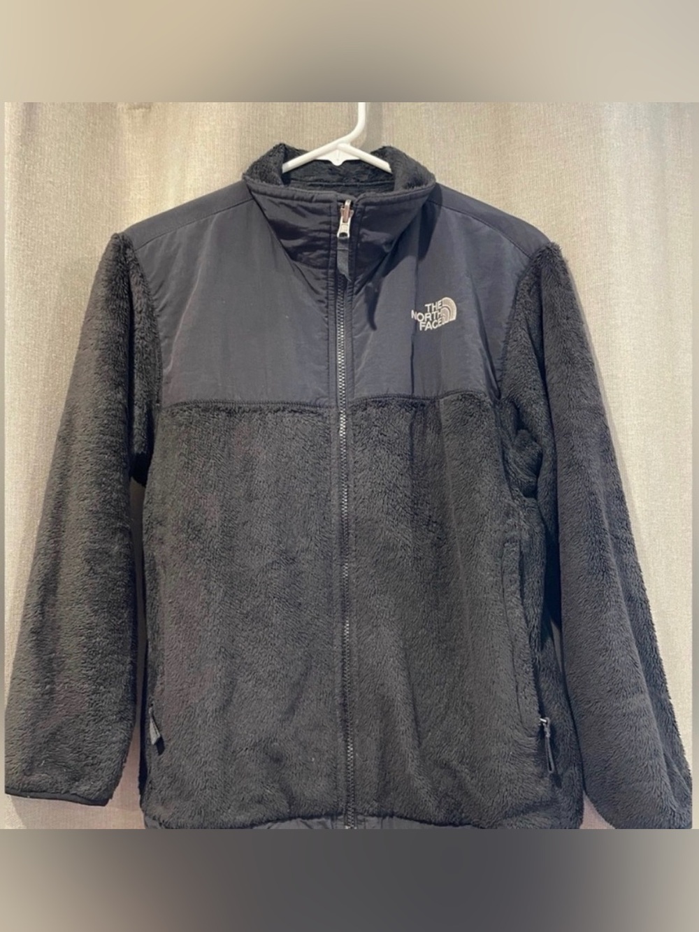 The North Face Black Fuzzy Full-Zip Jacket